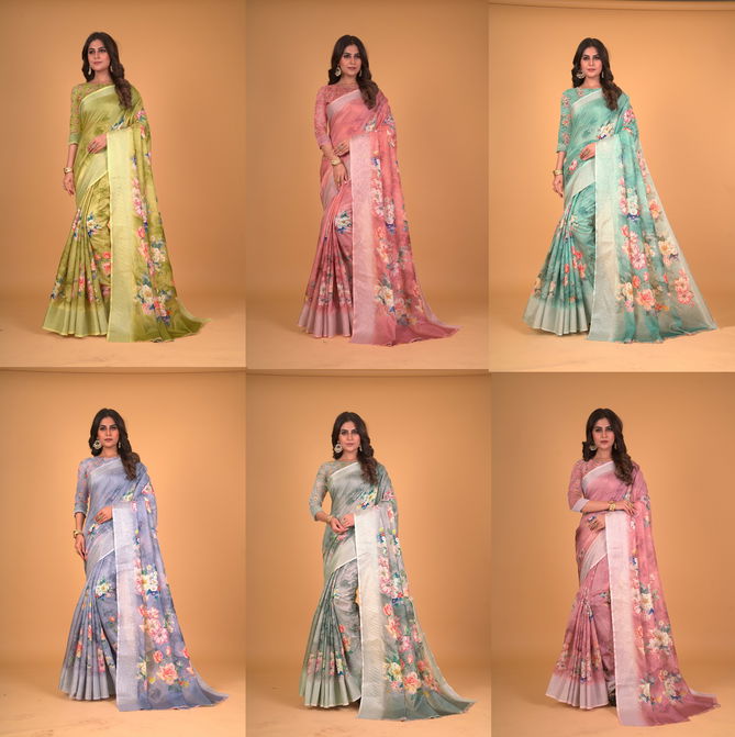 Akshita Vol 4 Printed Daily Wear Sarees Catalog
